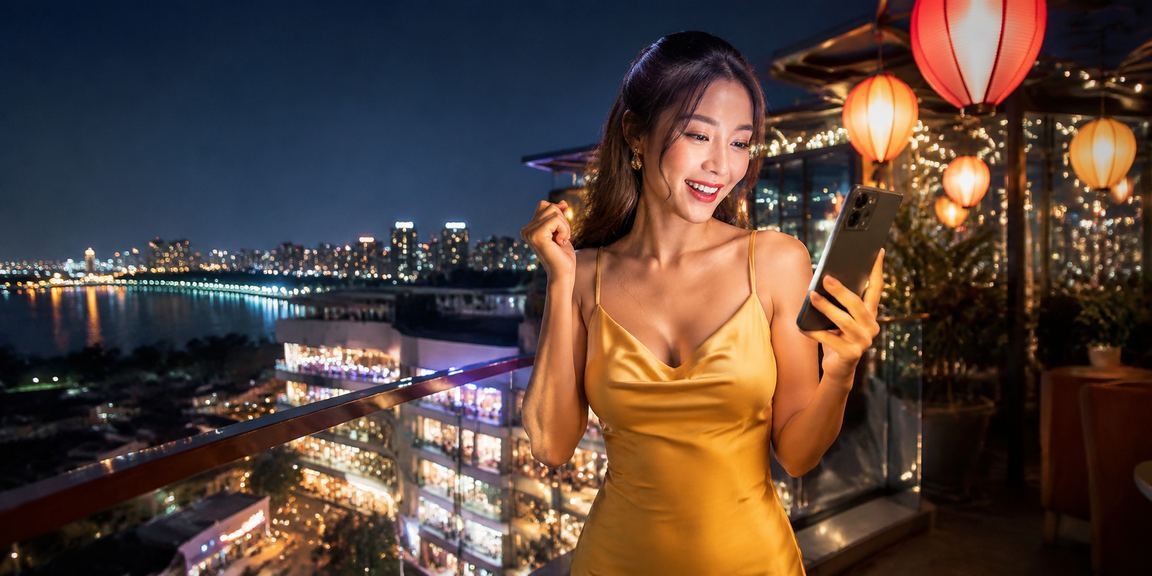 Khung cảnh casino di động sôi động tại Hà Nội ban đêm